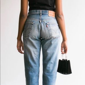 Vintage Levi’s 505 Made In The USA High Rise Jean